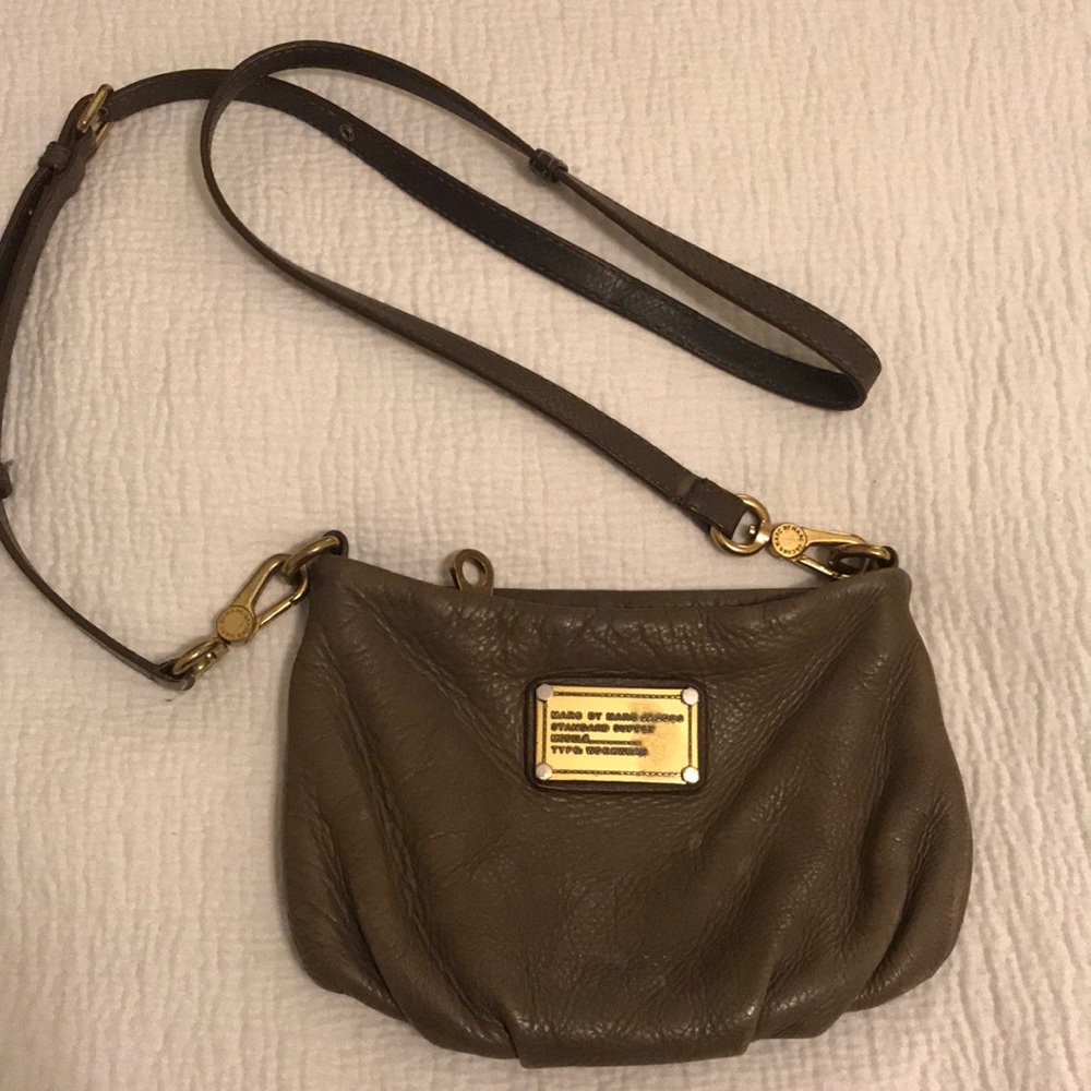 Marc by Marc Jacobs Taupe Crossbody Bag